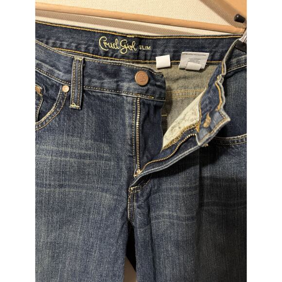 Cruel Girl Slim Fit Jeans Women's Size 11R Denim Blue Western Style - Picture 7 of 16